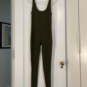 Olive Green Women's Jumpsuit